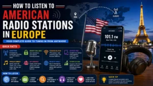 How to Listen to American Radio Stations in Europe 2 How to Listen to American Radio Stations in Europe