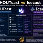 SHOUTcast vs Icecast Comparison