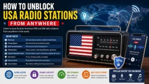 How to Unblock USA Radio Stations from Anywhere: The Growing Demand Behind Global FM Access 4 Unblock USA Radio Stations from Anywhere