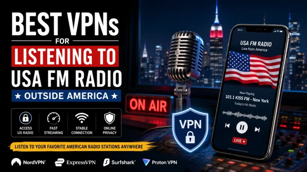 Best VPNs for Listening to USA FM Radio