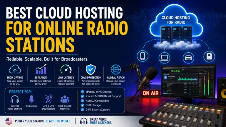 Best Cloud Hosting for Online Radio Stations 7 cloud hosting radio