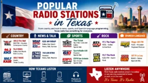 Popular Radio Stations in Texas: Top FM, AM, Country, News, Sports, and Online Stations 2 Popular Radio Stations in Texas