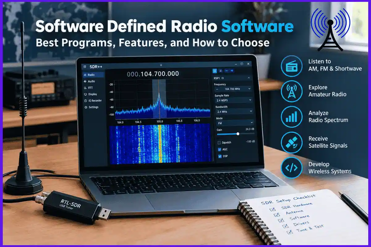 Software Defined Radio Software: Best Programs, Features, and How to Choose 4 Software Defined Radio Software